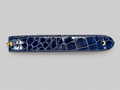 Unisex Crocodile Bracelet Navy Blue